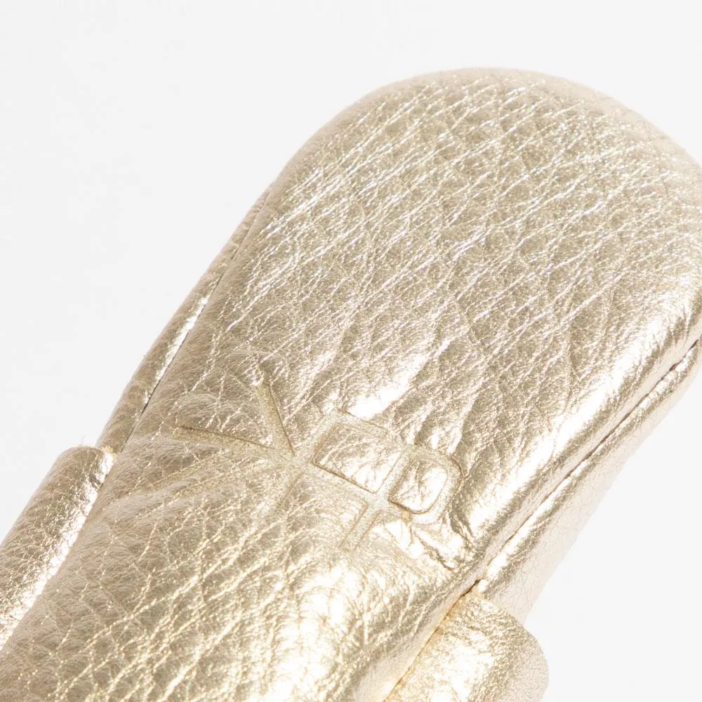 Freshly Picked Platinum Sweetheart Ballet Flat Soft Sole Moccasins