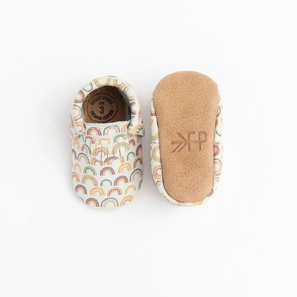 Freshly Picked Rainbows City Mocc Soft Sole Moccasins