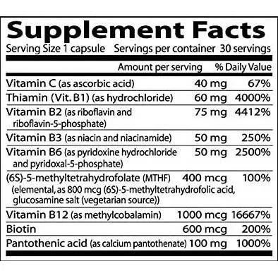 Fully Active B Complex