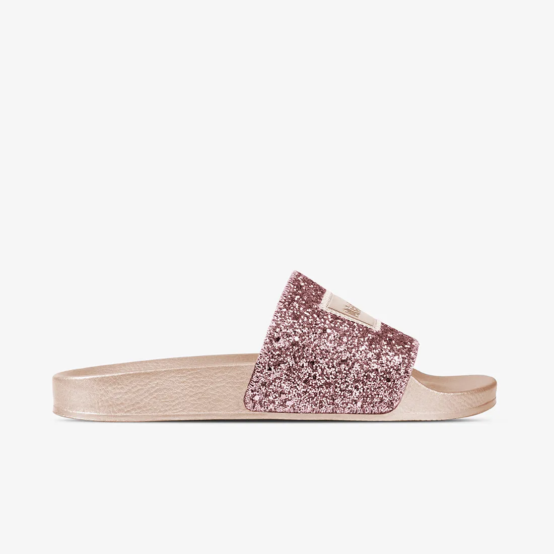 Glitter Label Slide Pink