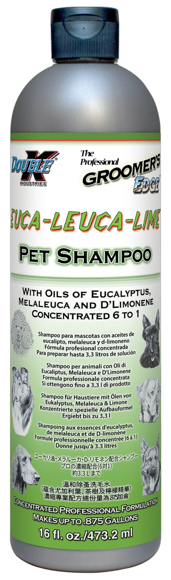 Groomer's Edge Euca-Leuca-Lime Shampoo - 16 oz