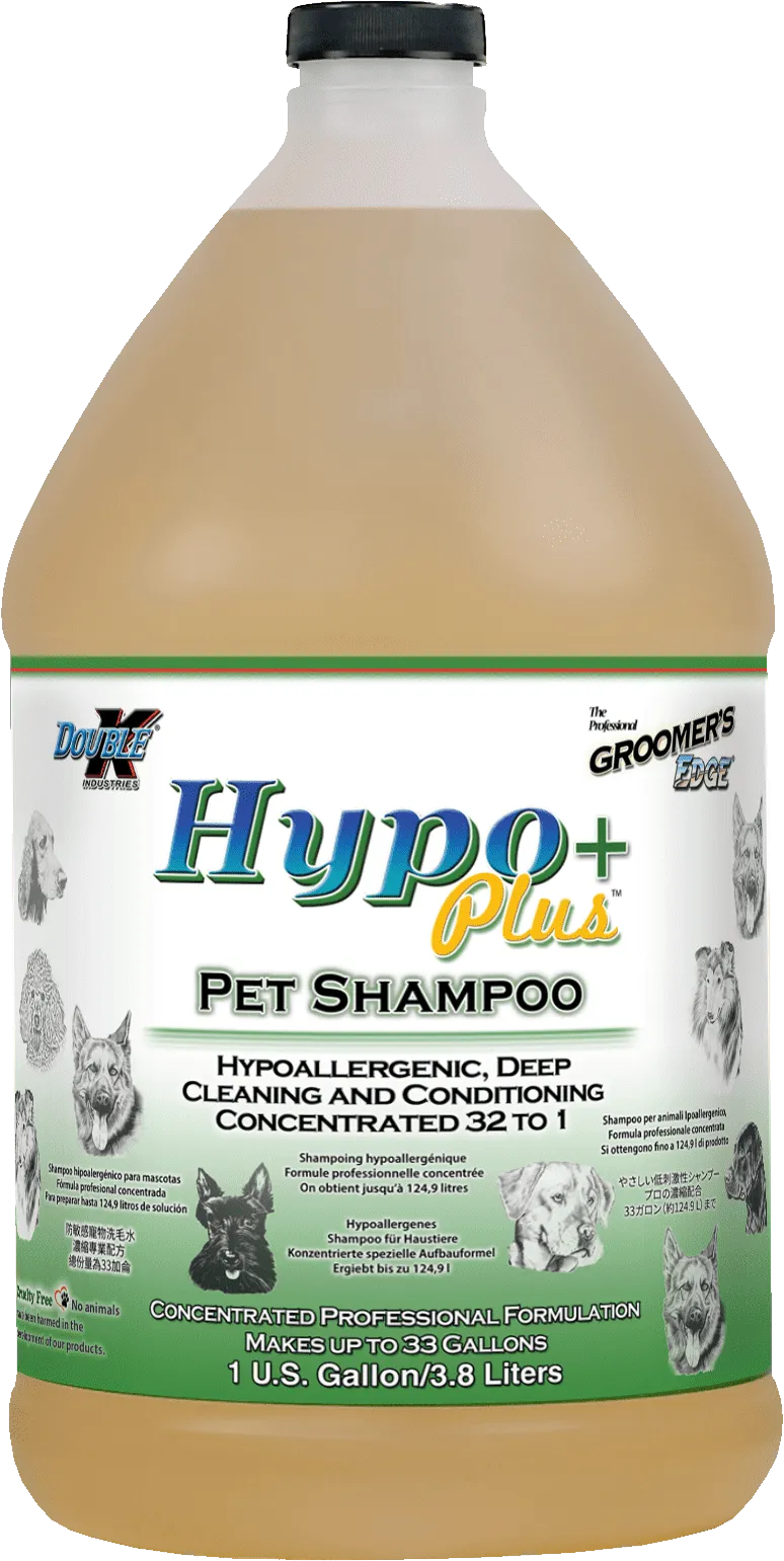 Groomer's Edge Hypo Plus Shampoo - Gallon