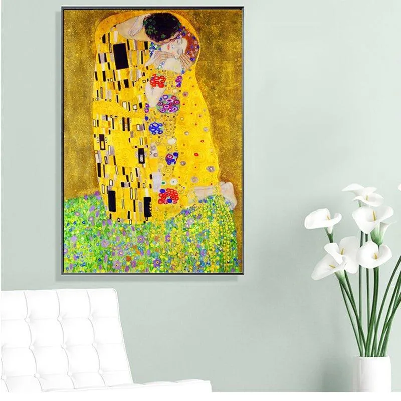 Gustav Klimt Paintings Print on Canvas