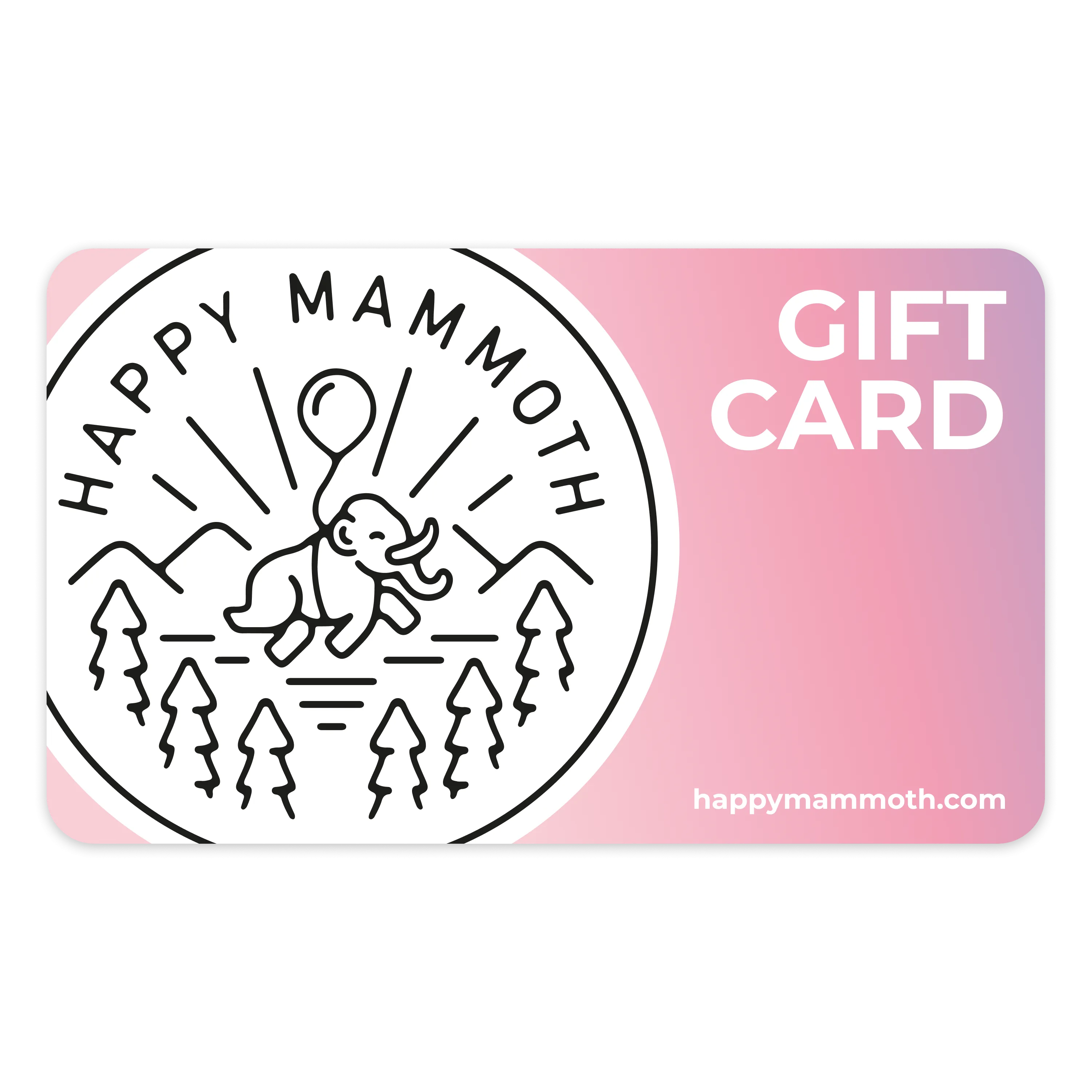 Happy Mammoth Gift Card