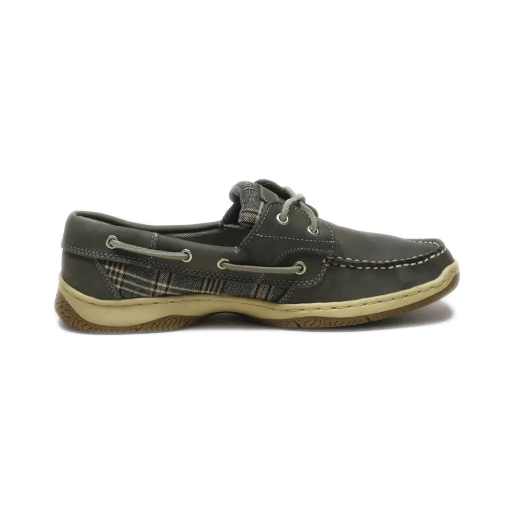 Highland Creek Moccasins Nubuck Grey Colour For Men