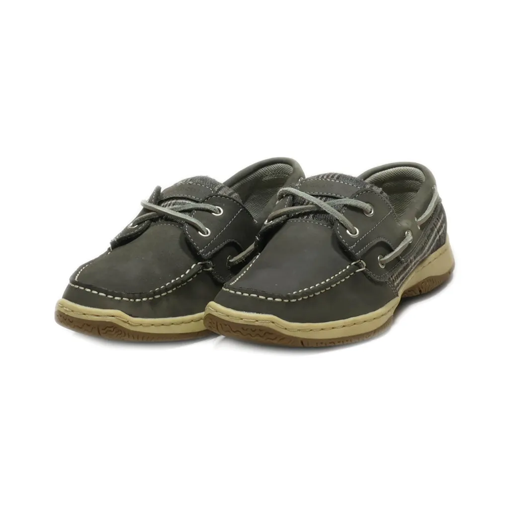 Highland Creek Moccasins Nubuck Grey Colour For Men