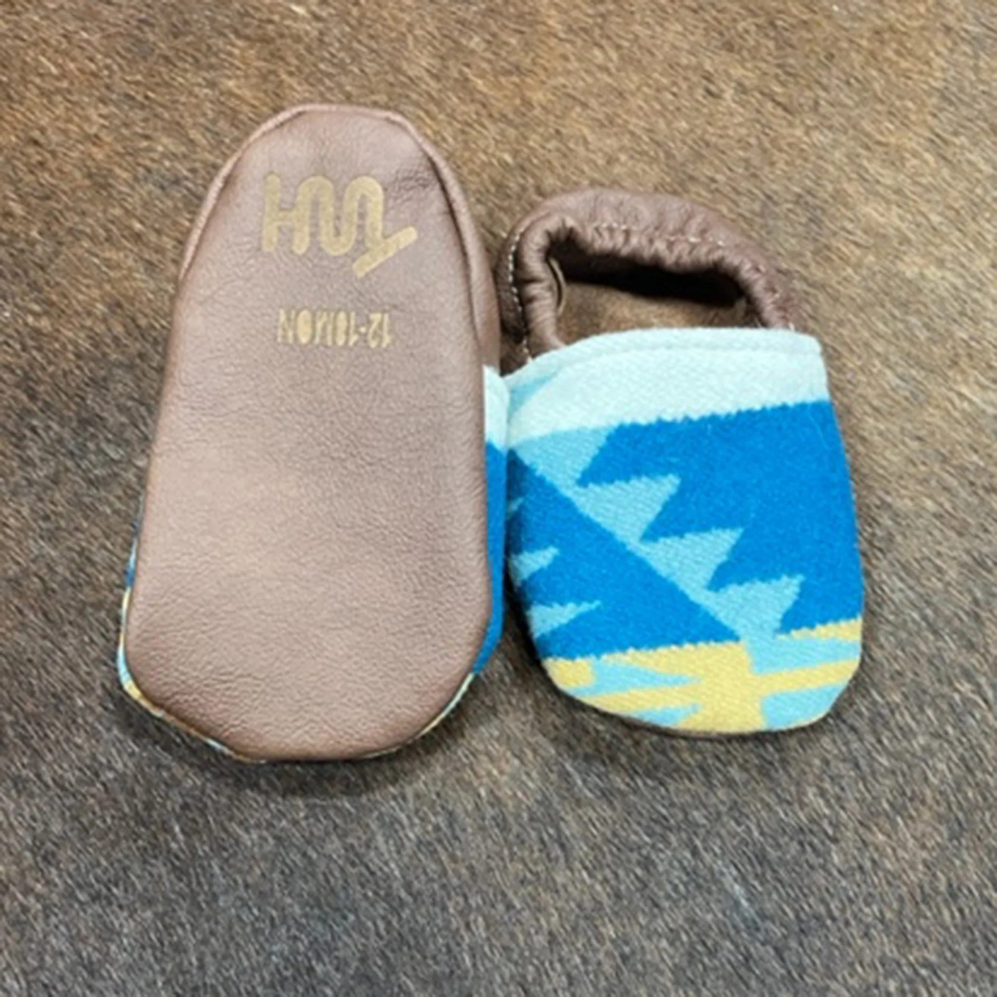 Houston Infant Pendleton  Moccasins