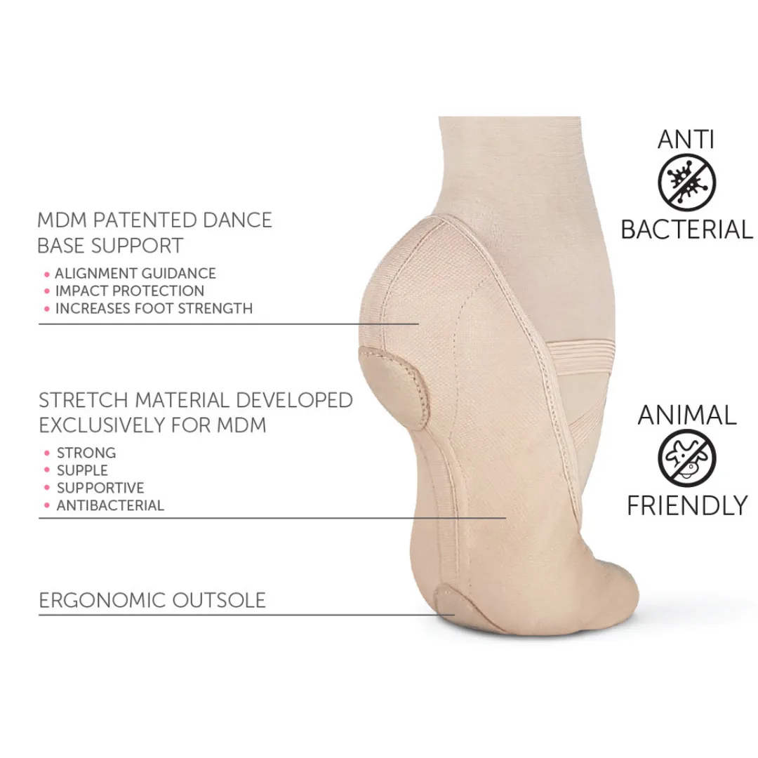 Intrinsic Profile Stretch Canvas Hybrid Sole Vegan Ballet Shoe