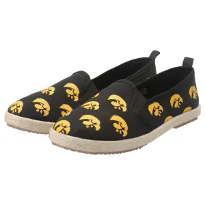 Iowa Hawkeyes NCAA Womens Canvas Espadrille Shoes