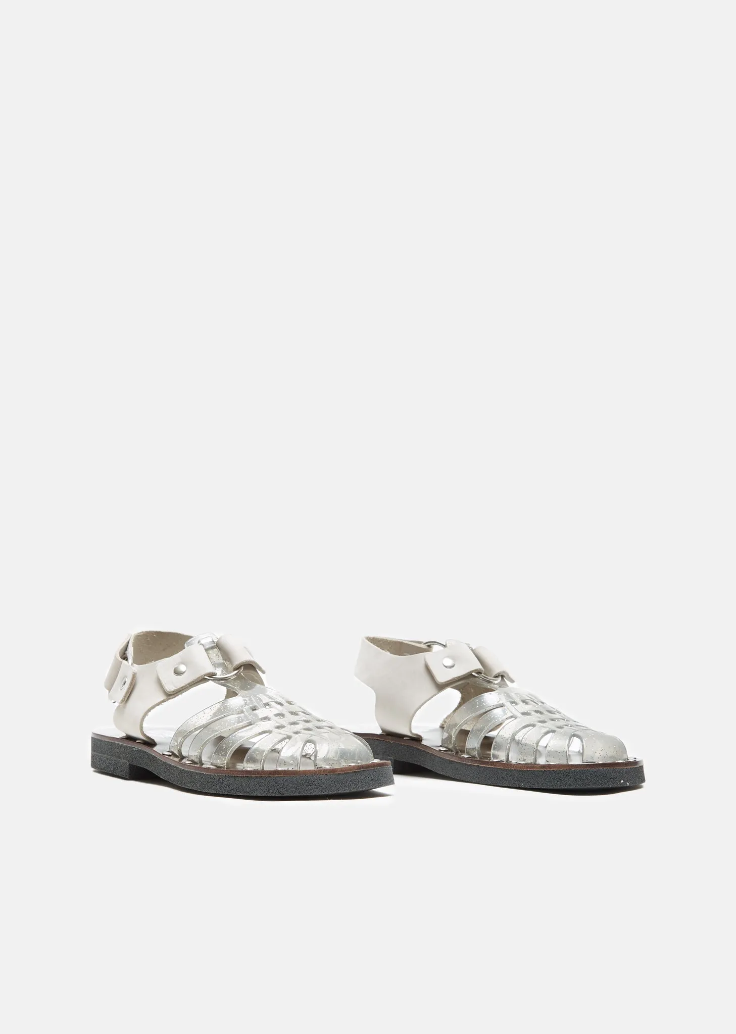 Jessie Leather Jelly Sandal