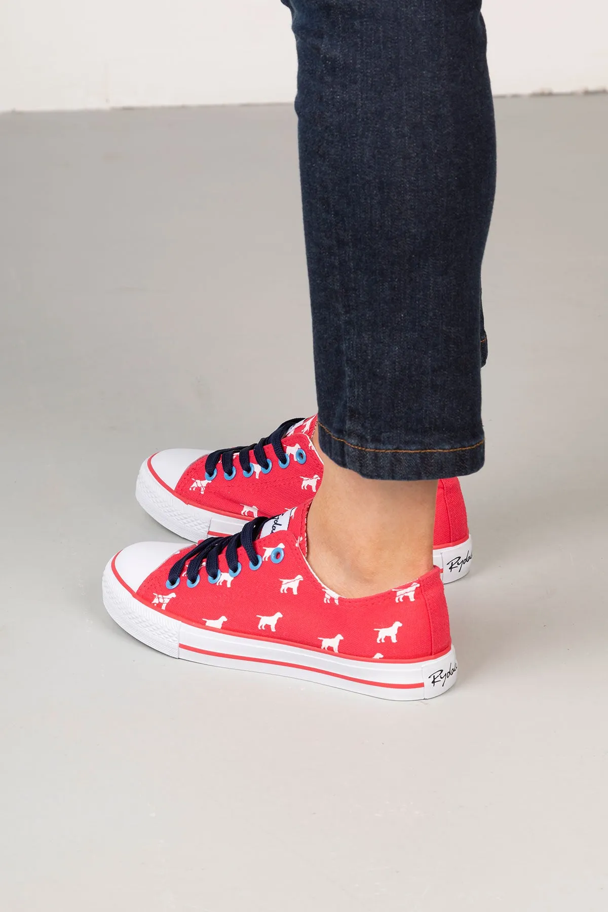 Ladies Canvas Trainers - Roxby II