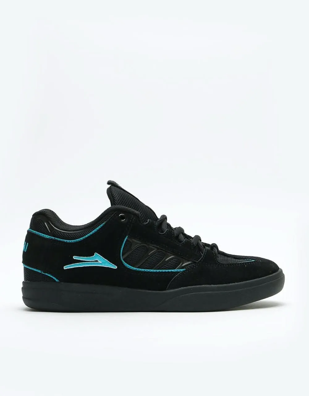 Lakai Carroll Skate Shoes - Black Suede