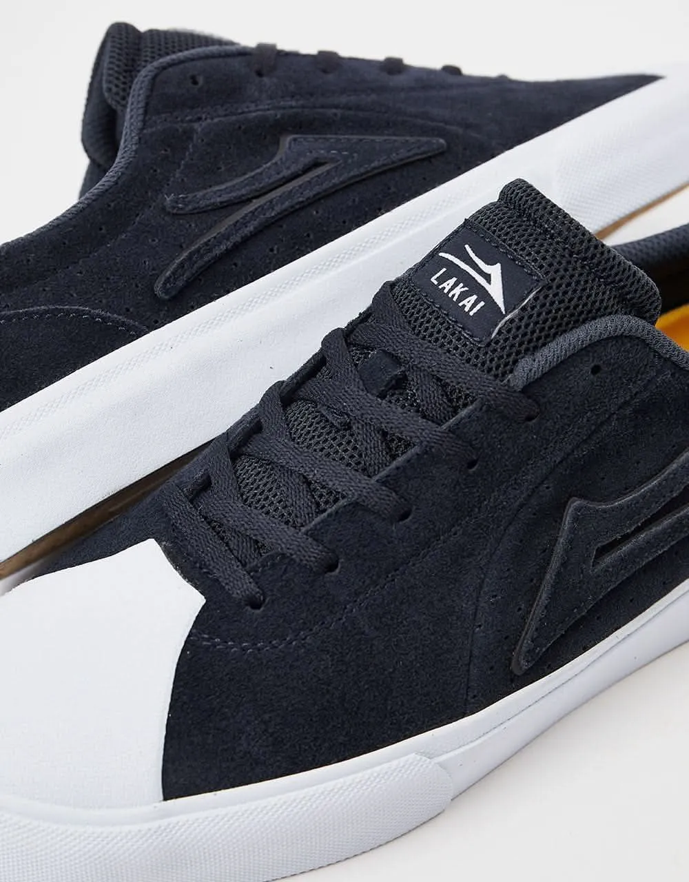 Lakai Flaco II Skate Shoes - Navy Suede