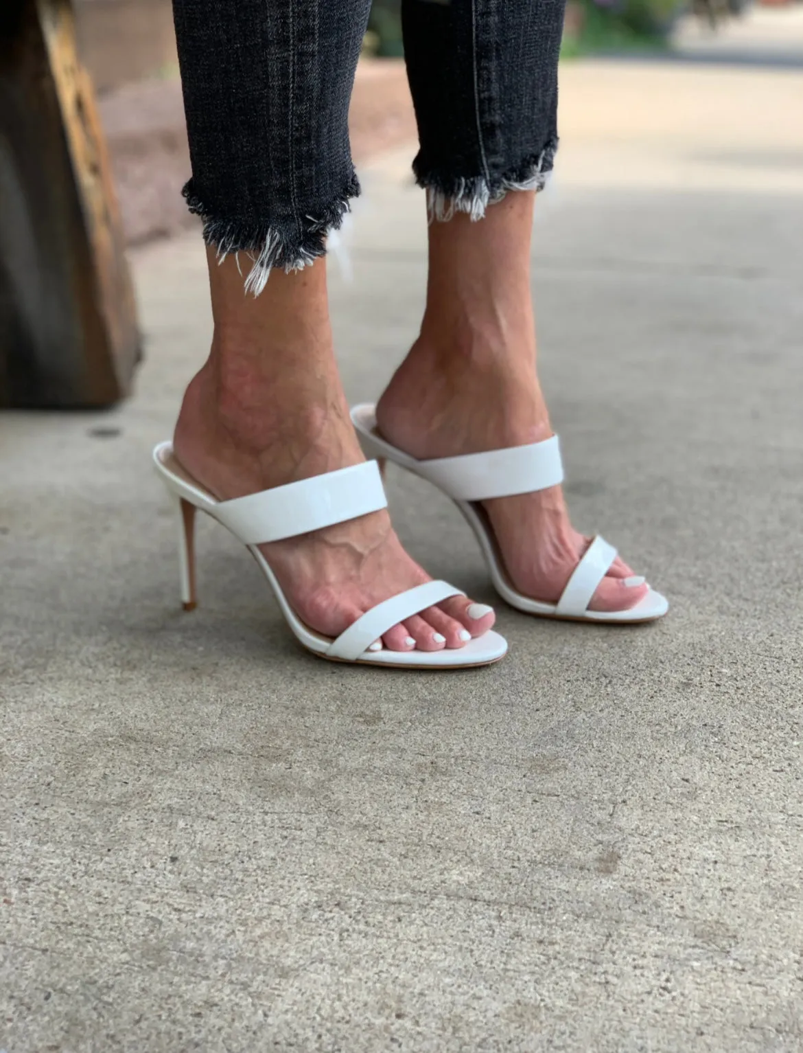 Leia Sandal - White