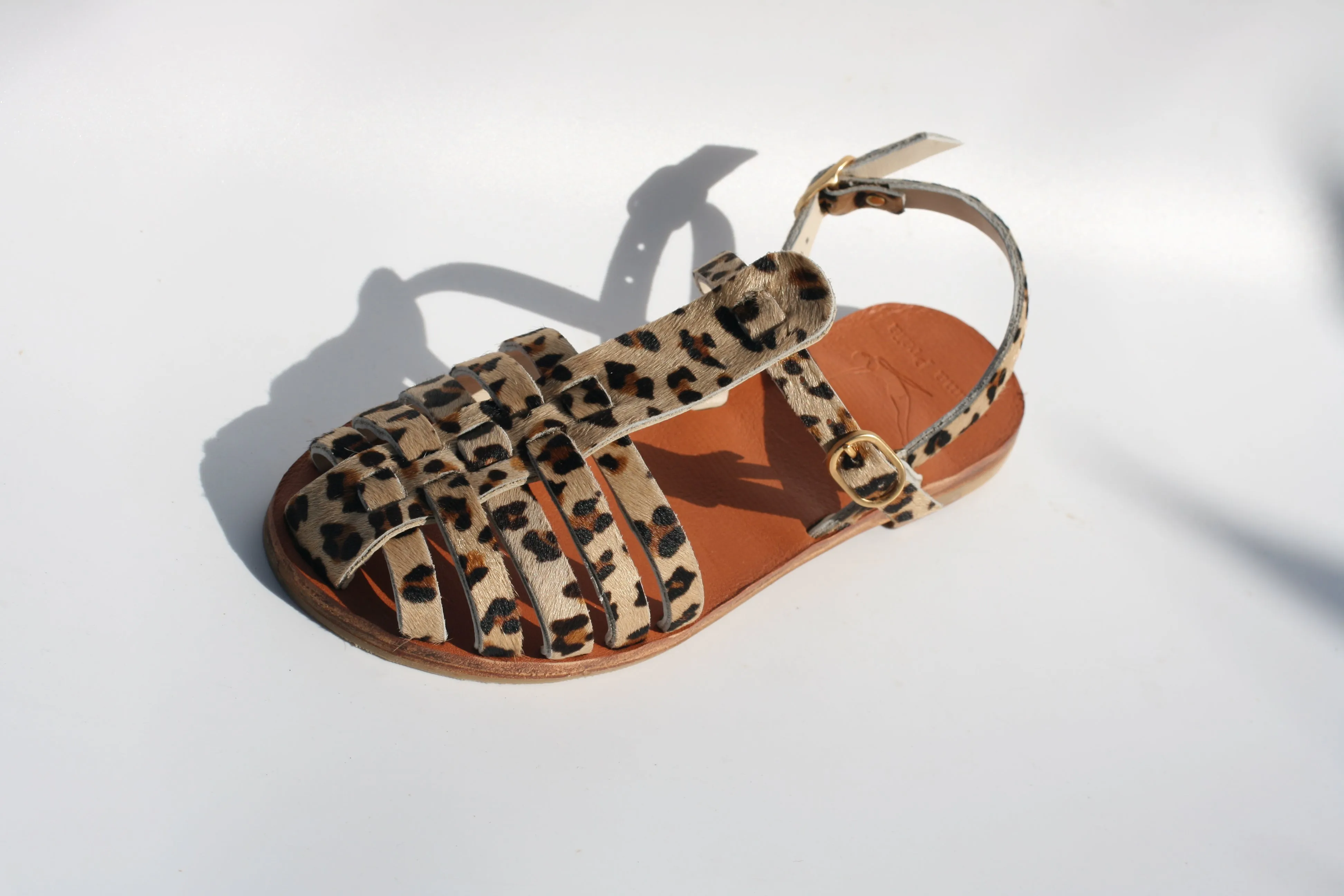 Leo - Camel Sole - Fisherman Sandals