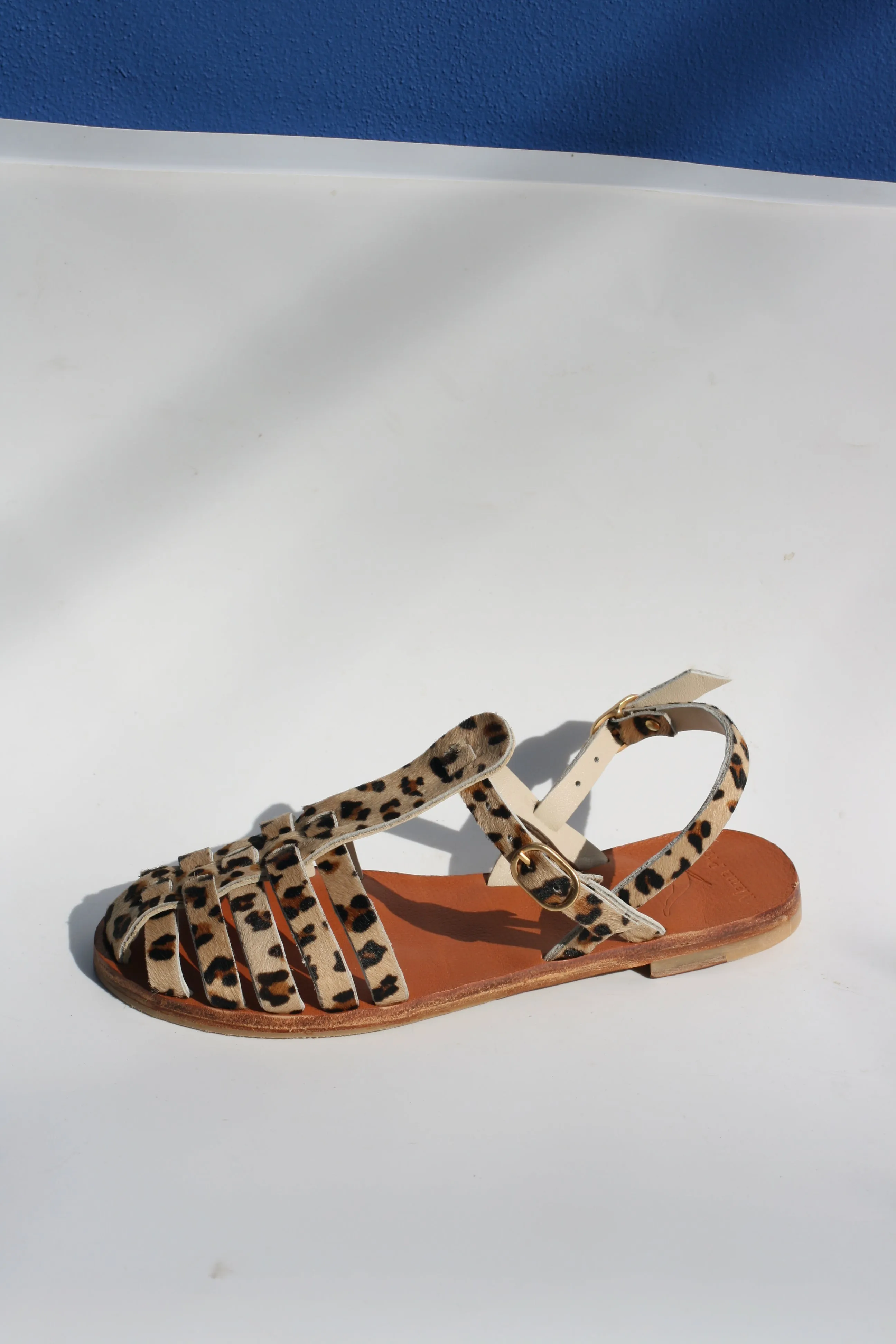 Leo - Camel Sole - Fisherman Sandals