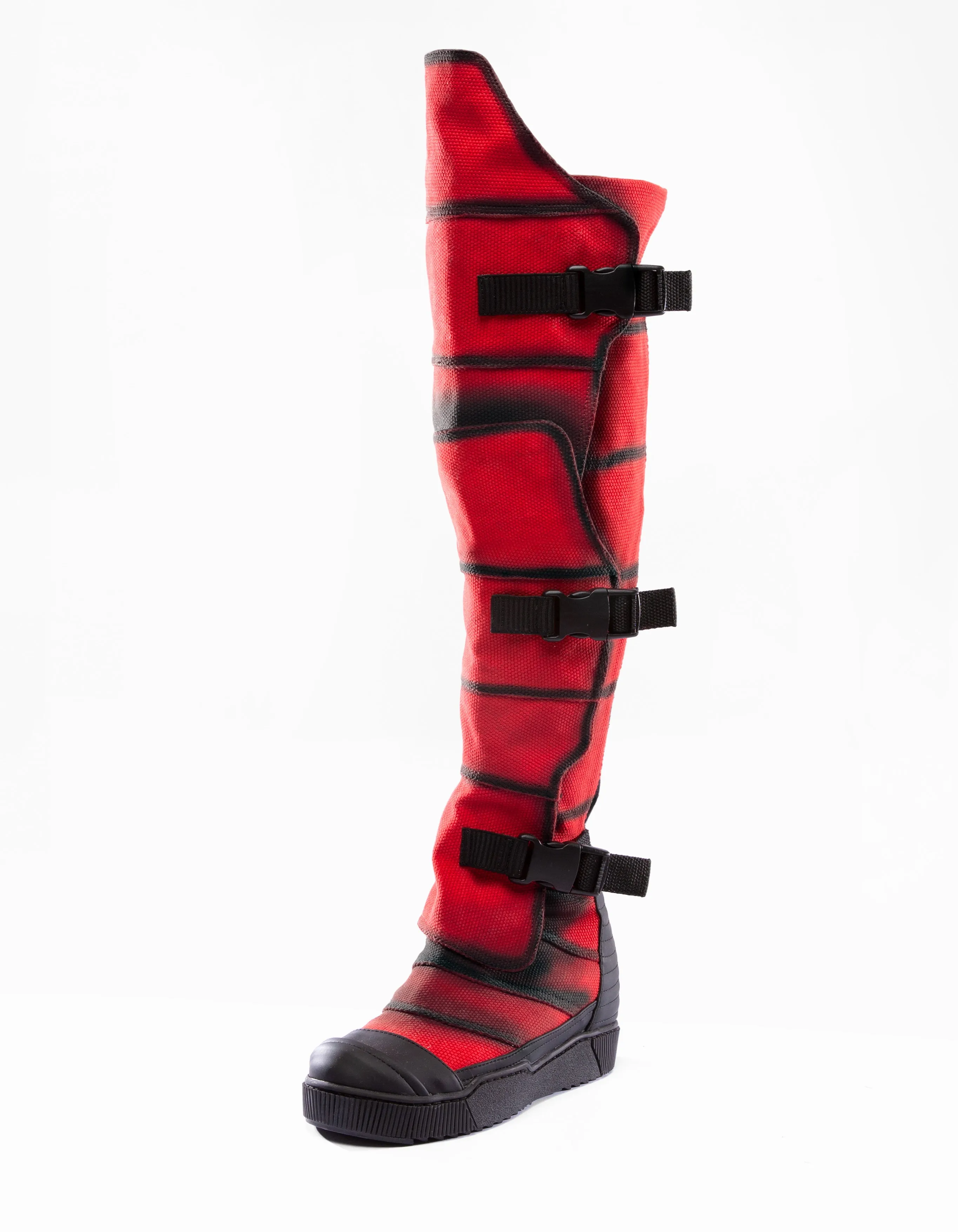 LONG BOOTS OVERWALK RED