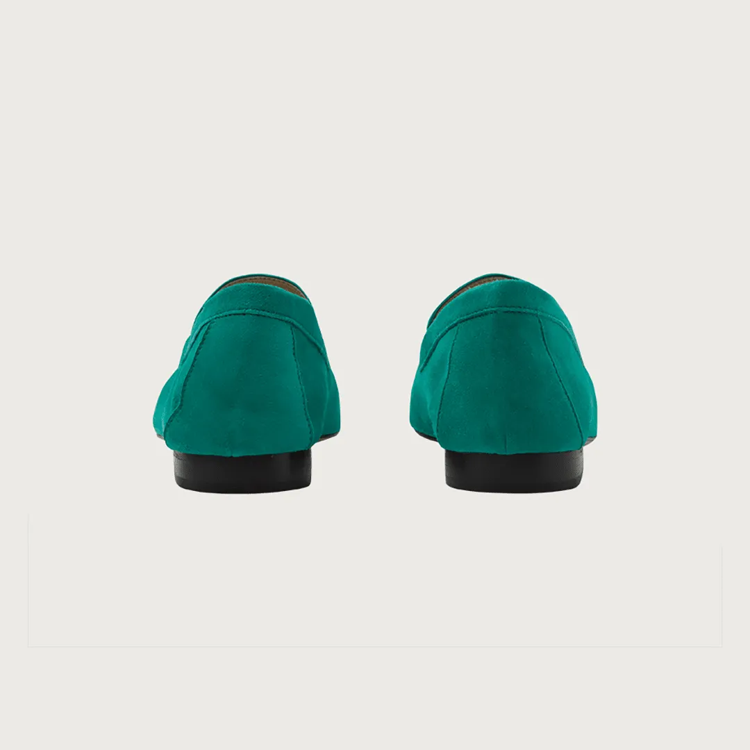 Mare Emerald Green Suede