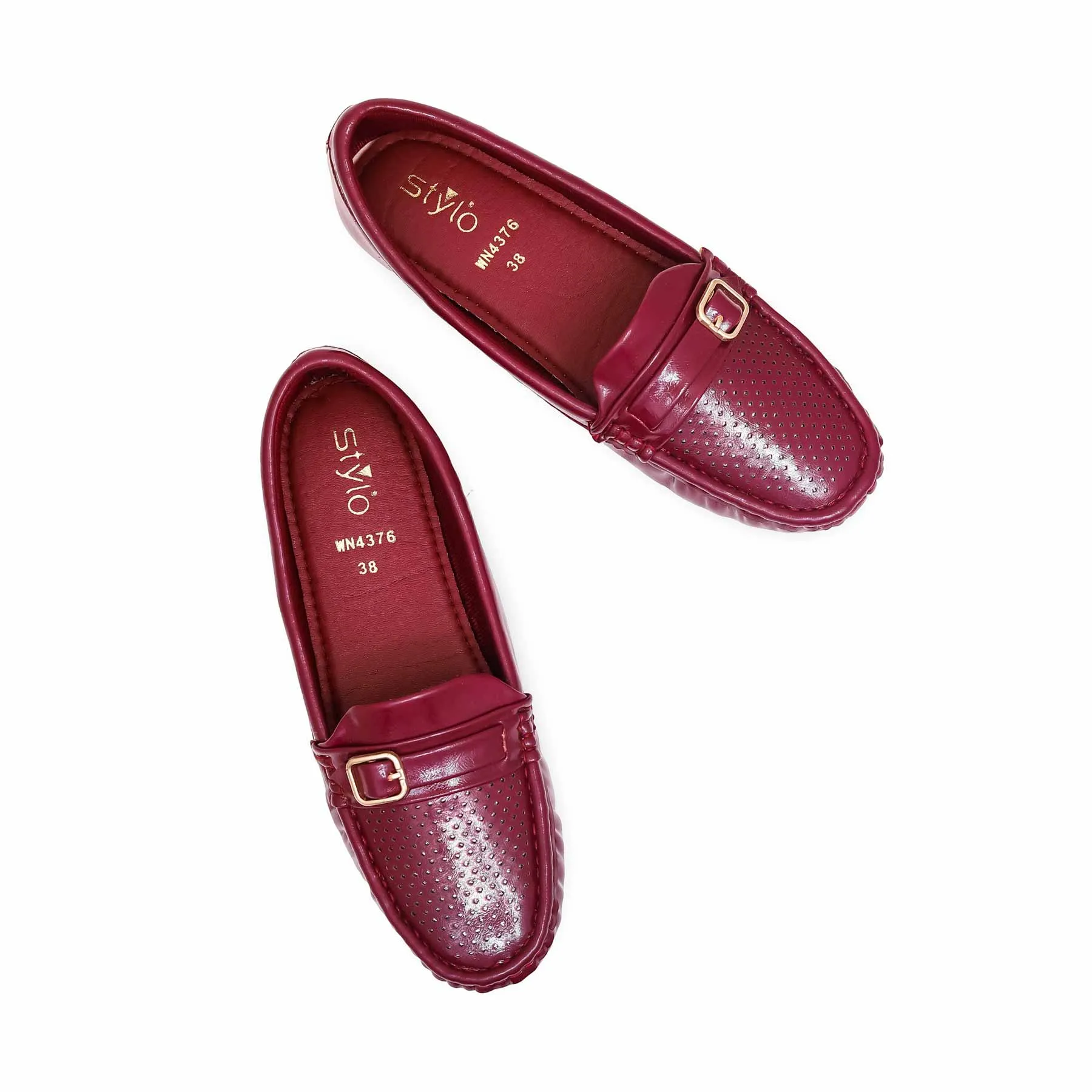 Maroon Moccasin WN4376