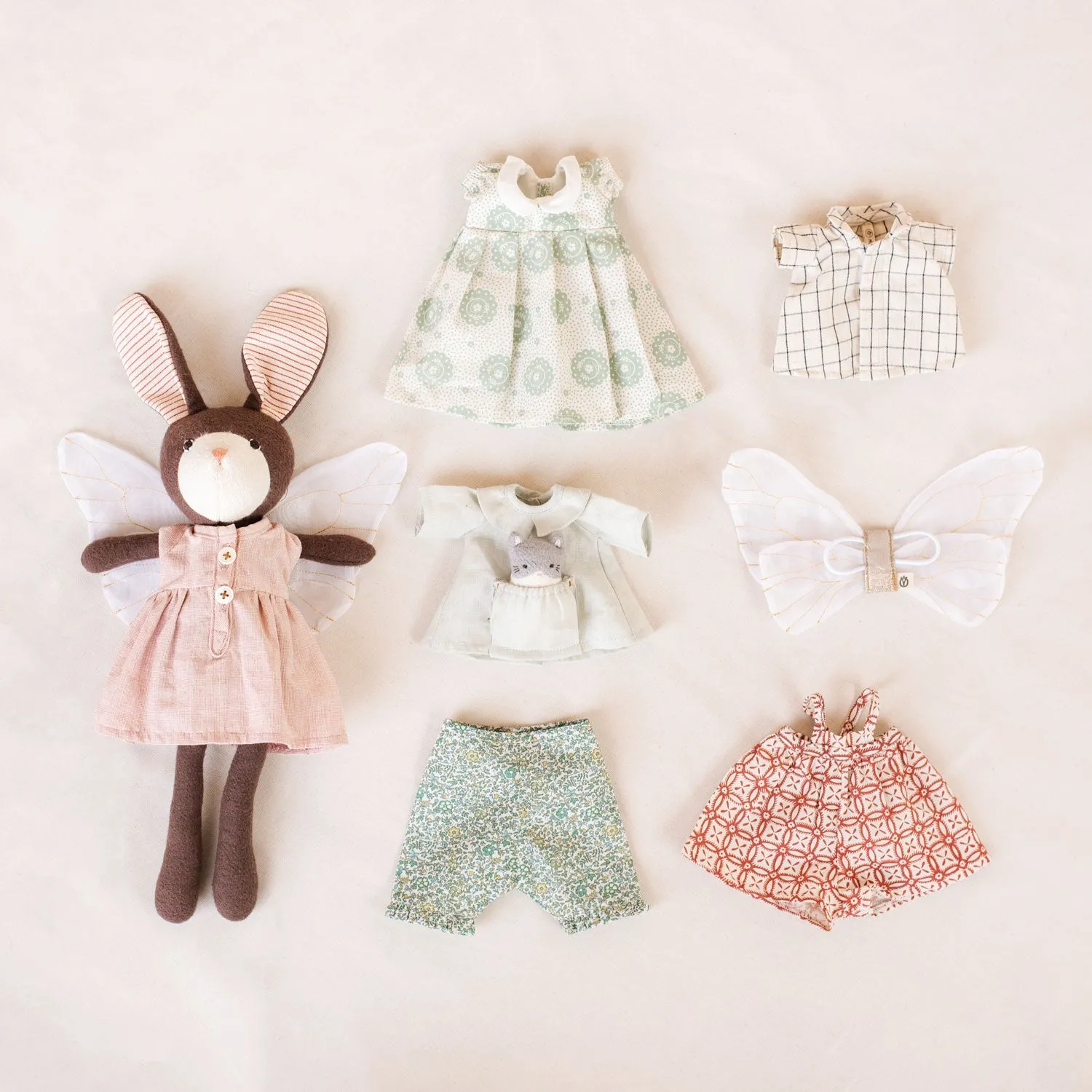 Marsh Milkweed Dress for Dolls