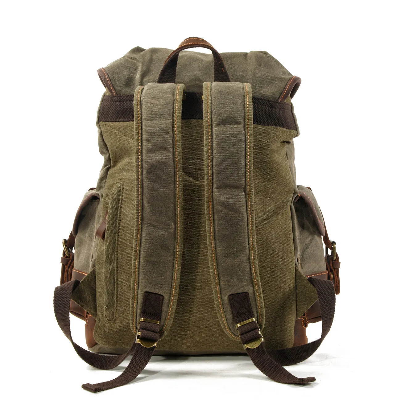 Men Canvas Backpack Bag, Travel Backpack Bag, Outdoor Backpack Large Capacity Bag Durable Schoolbag Bag For Birthday Gift