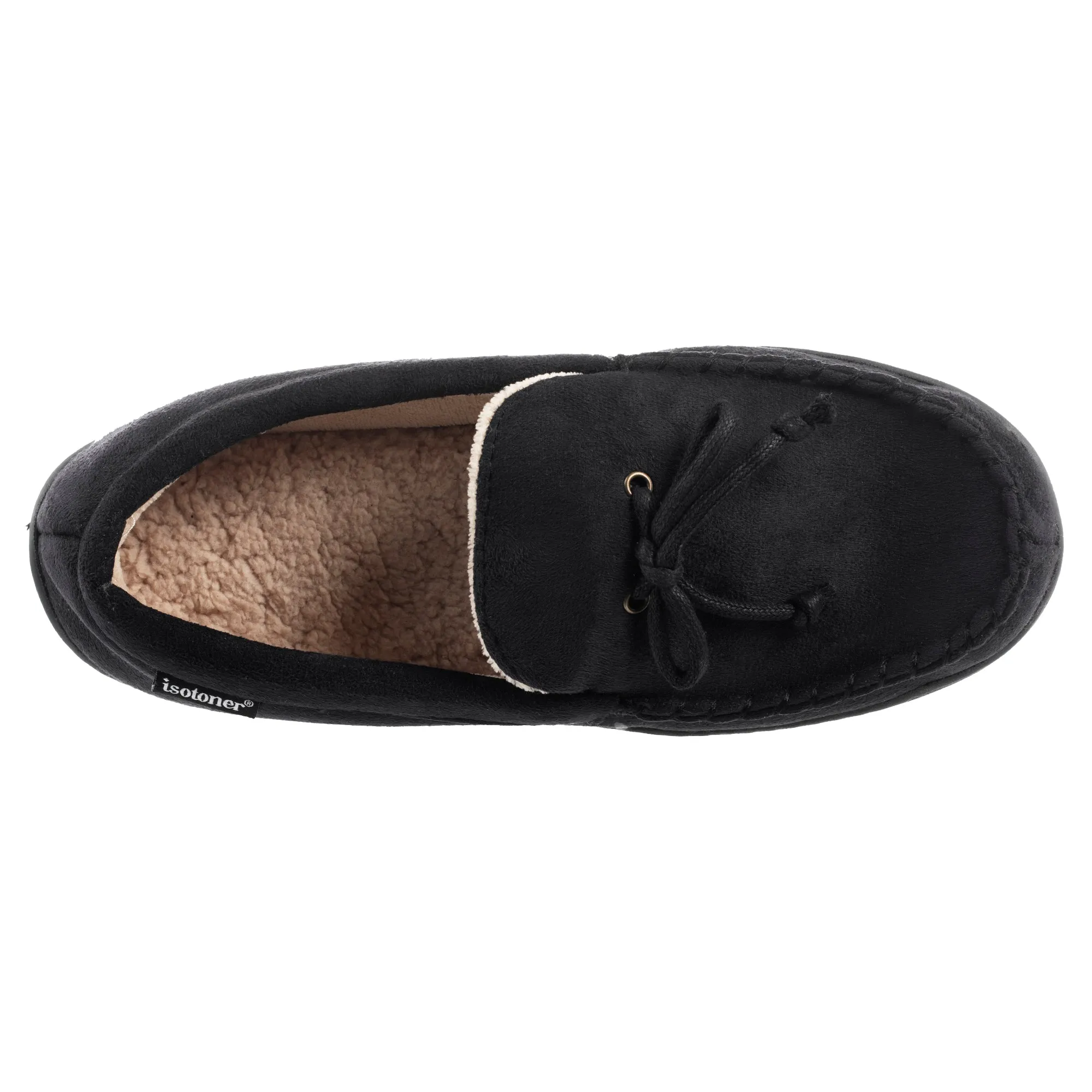 Men's Microsuede Whipstitch Moccasins