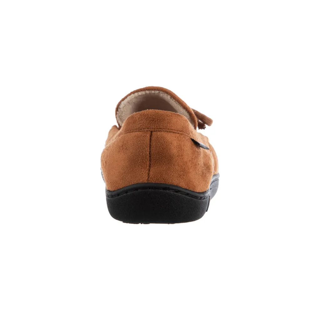 Men's Microsuede Whipstitch Moccasins