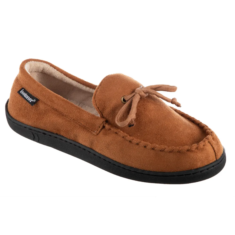 Men's Microsuede Whipstitch Moccasins