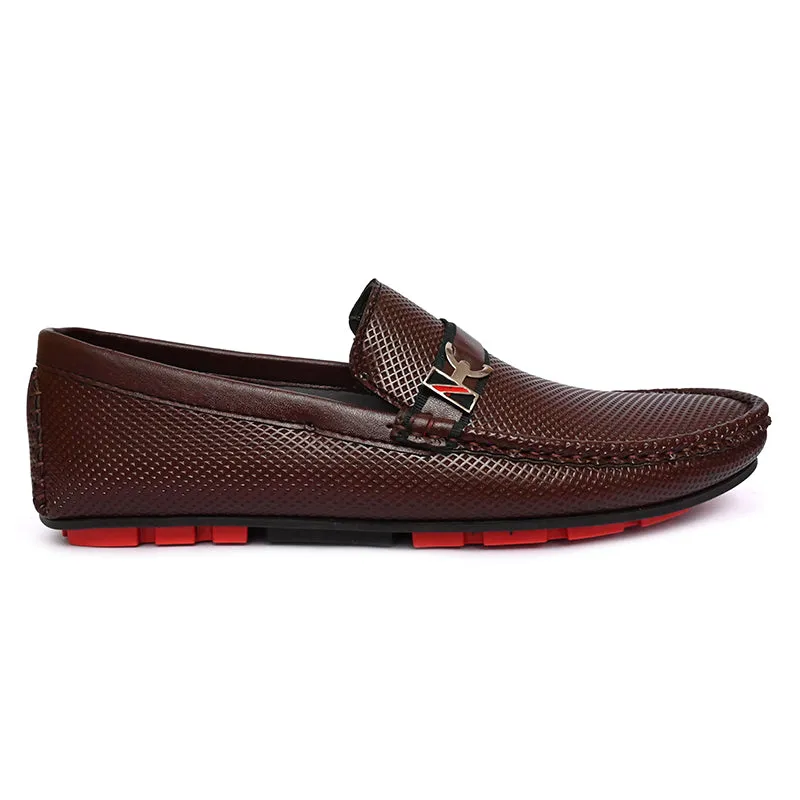 Men's Textured Moccasins - Metro-30401113