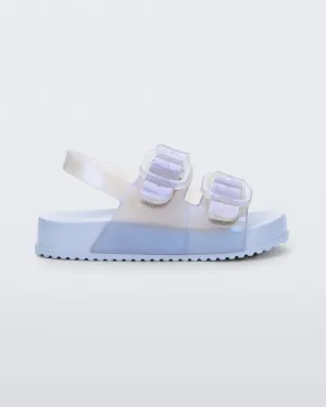 MIN Melissa Cozy Baby Sandal in Blue & White Baby & Toddler