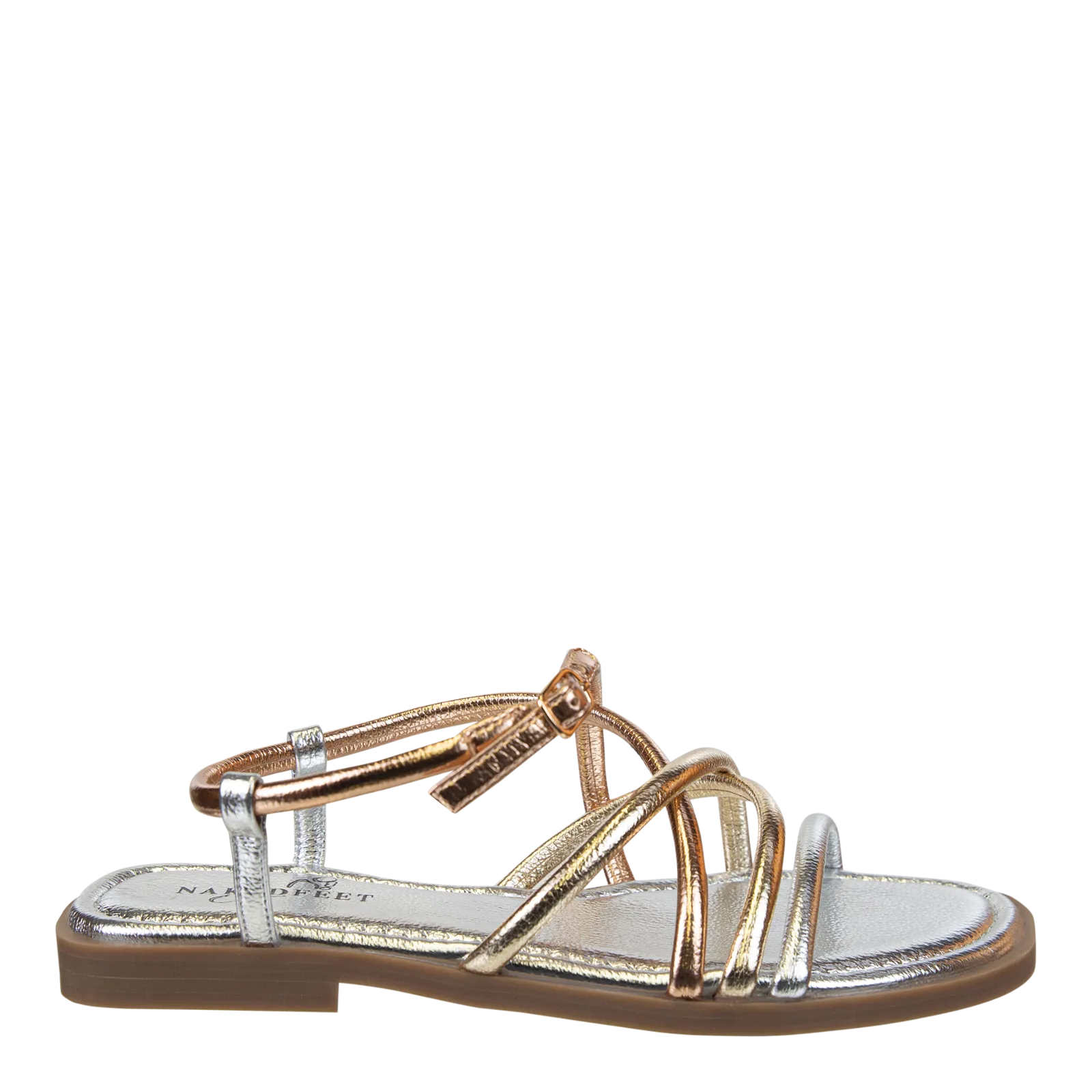 MINIMALIST in GOLD Flat Sandals