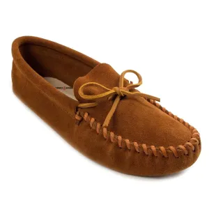 Minnetonka Leather Laced Softsole - Mens Moccasin