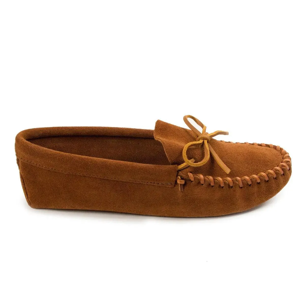 Minnetonka Leather Laced Softsole - Mens Moccasin