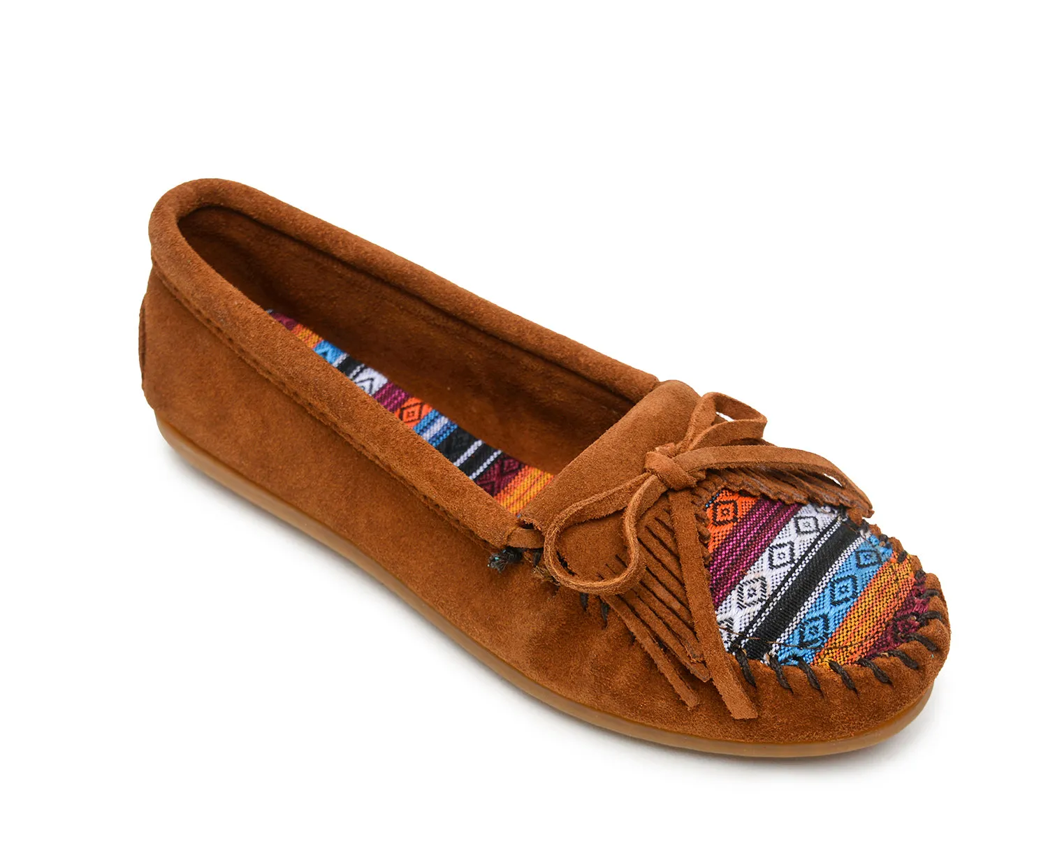 Minnetonka Women's Kilty Hardsole Moccasin