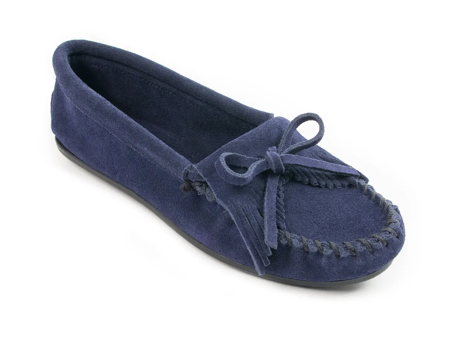 Minnetonka Women's Kilty Hardsole Moccasin