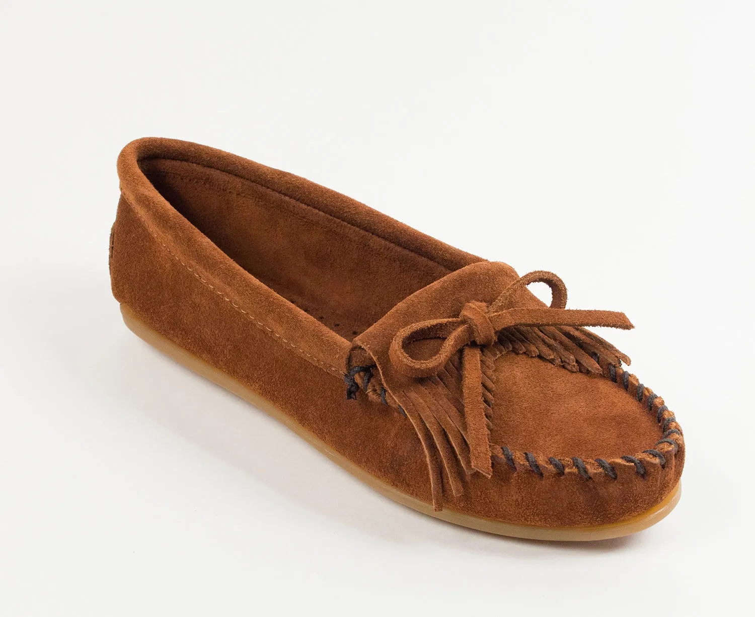 Minnetonka Women's Kilty Hardsole Moccasin