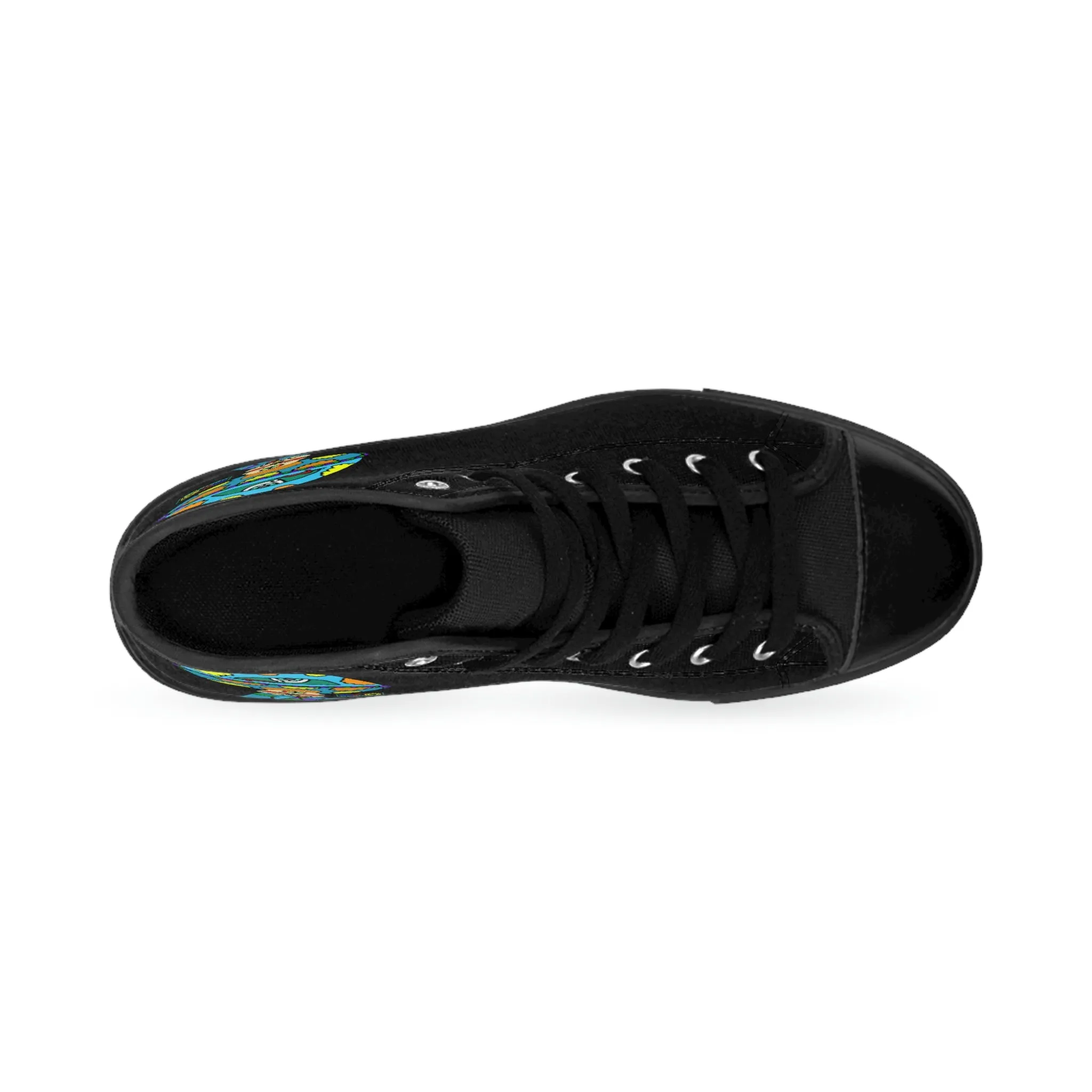 Multicolored Skull Shroom Women's Classic Sneakers