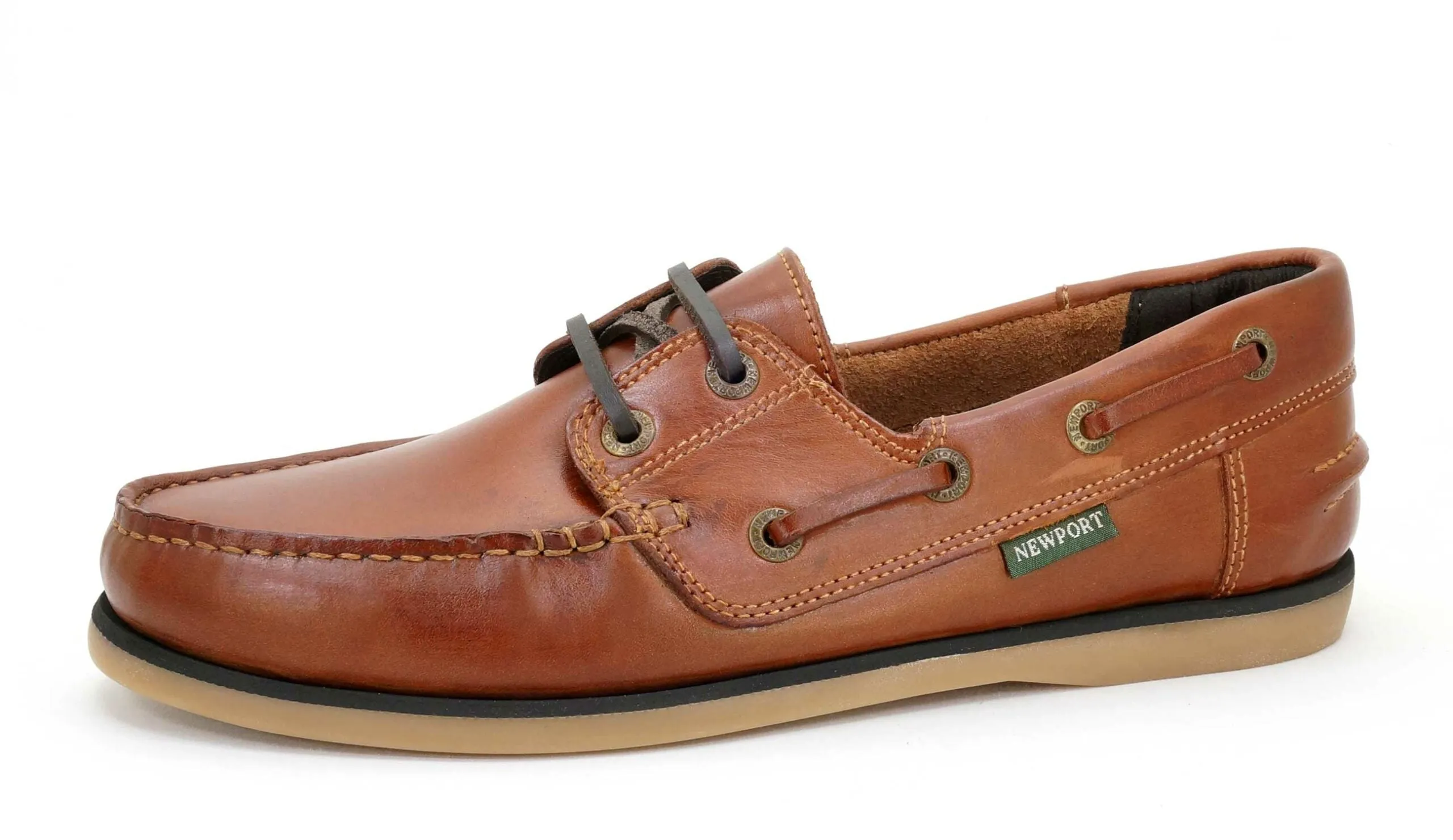 Newport Firstmate Santiago Mid- Brown Boat Shoes