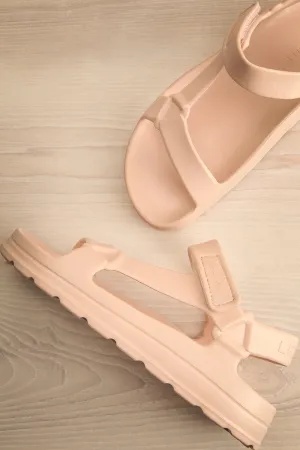 Nollah Blush | Sandals w/ Velcro Closure