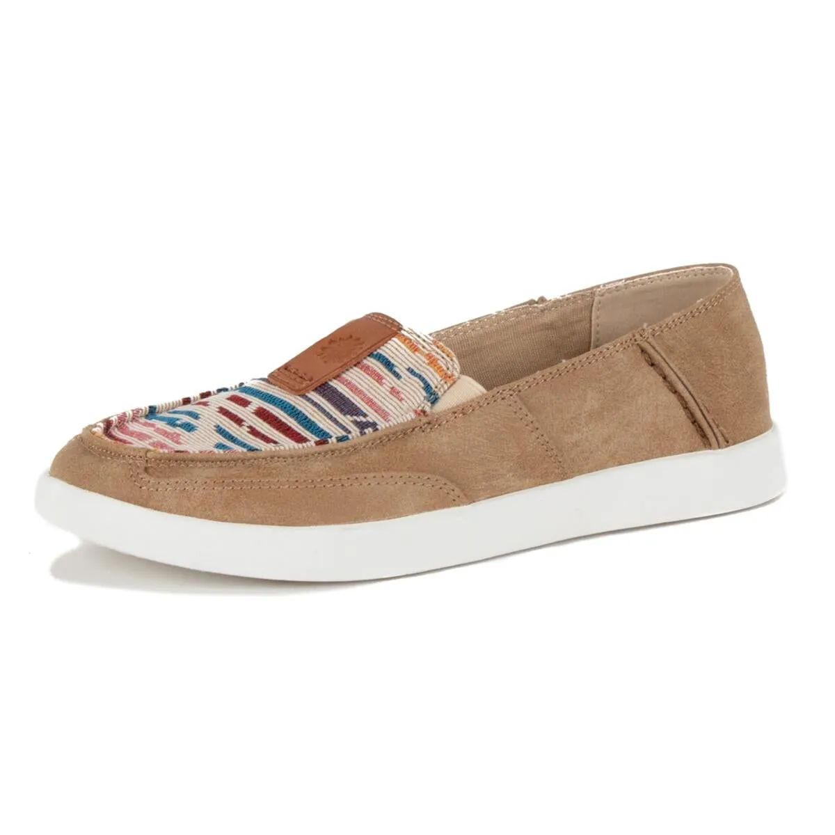 Oleviah Cowprint Slip Ons