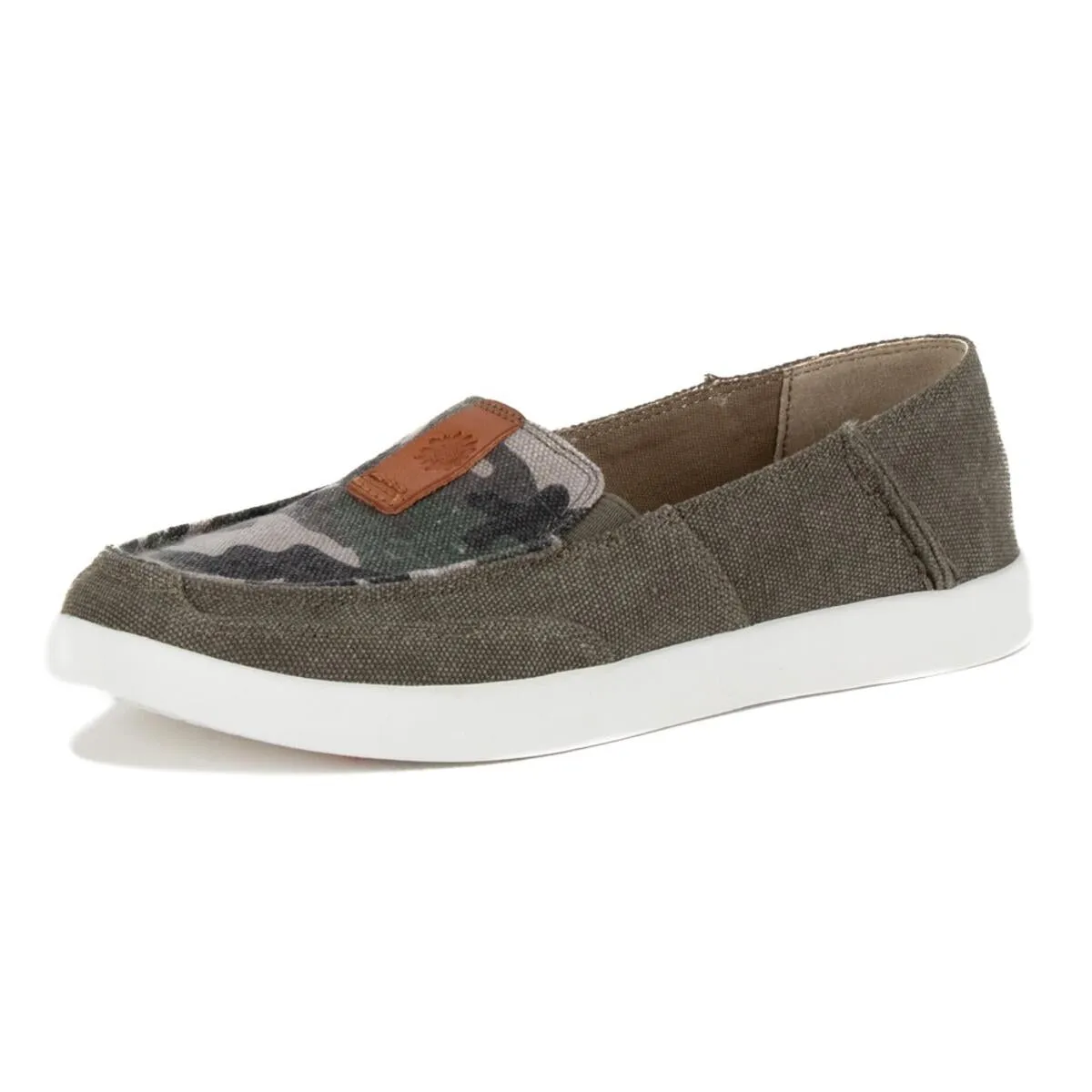 Oleviah Cowprint Slip Ons