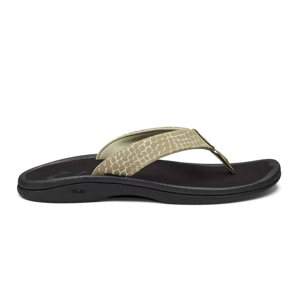 OluKai "Ohana Pa'i" Women's Beach Sandal- Slit/Mo'o