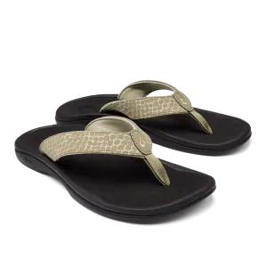 OluKai "Ohana Pa'i" Women's Beach Sandal- Slit/Mo'o