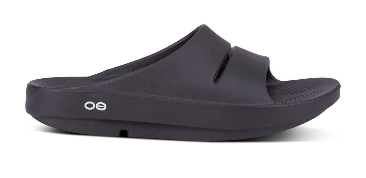 OOFOS Mens OOahh Slide Black