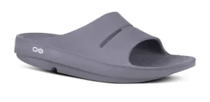 OOFOS Mens OOahh Slide Slate