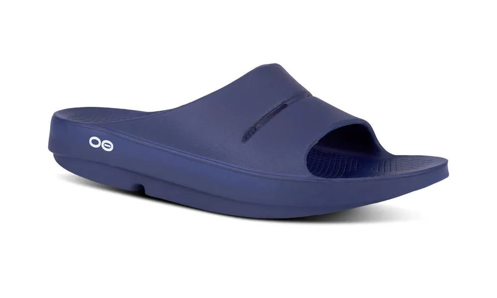 OOFOS OOahh Slide Navy