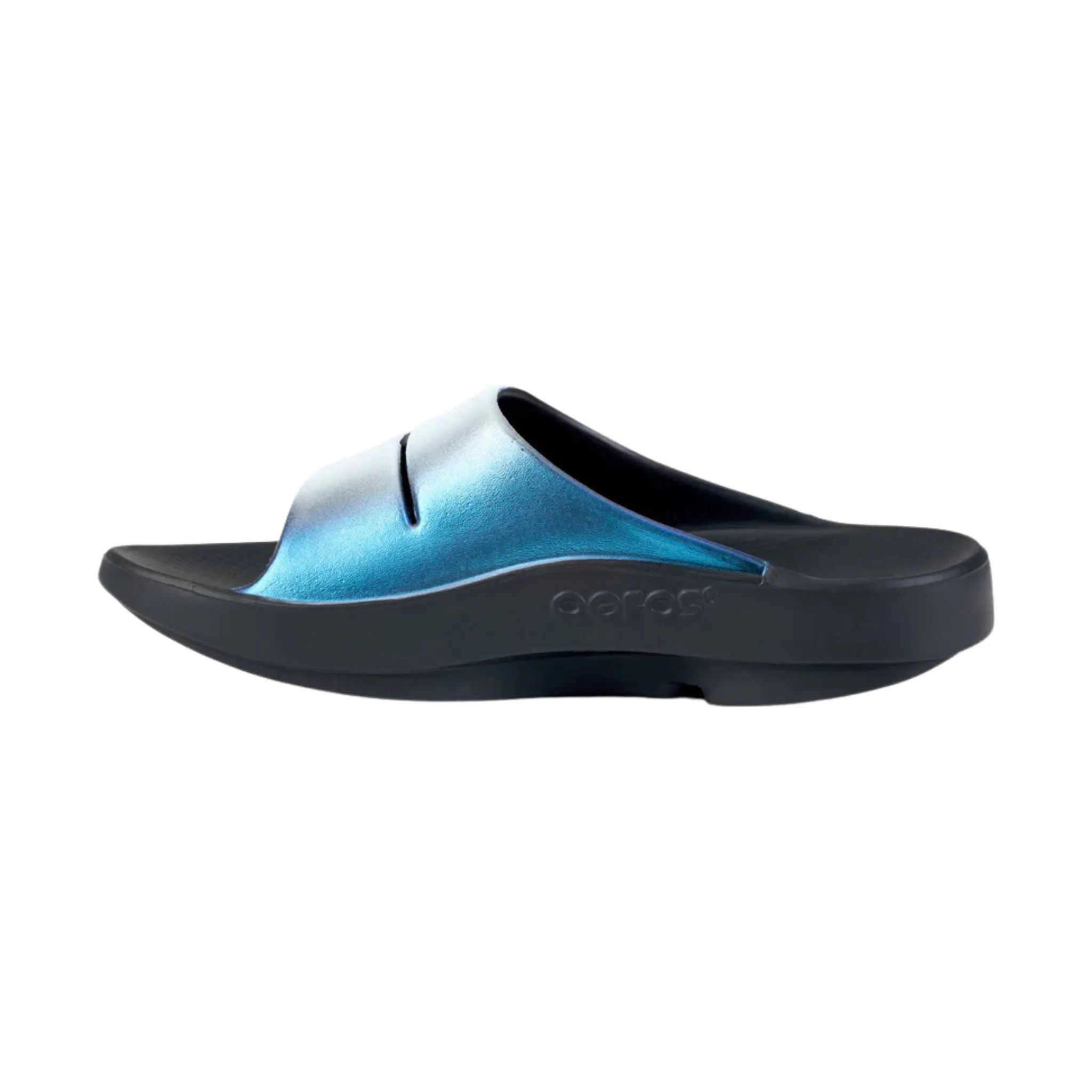 OOfos Women's OOahh Luxe Slide - Frost