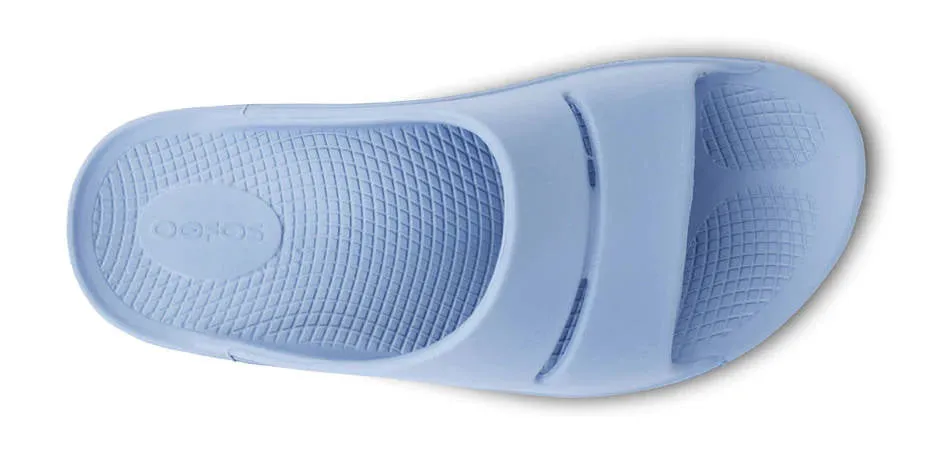 OOFOS Womens OOahh Slide Neptune Blue