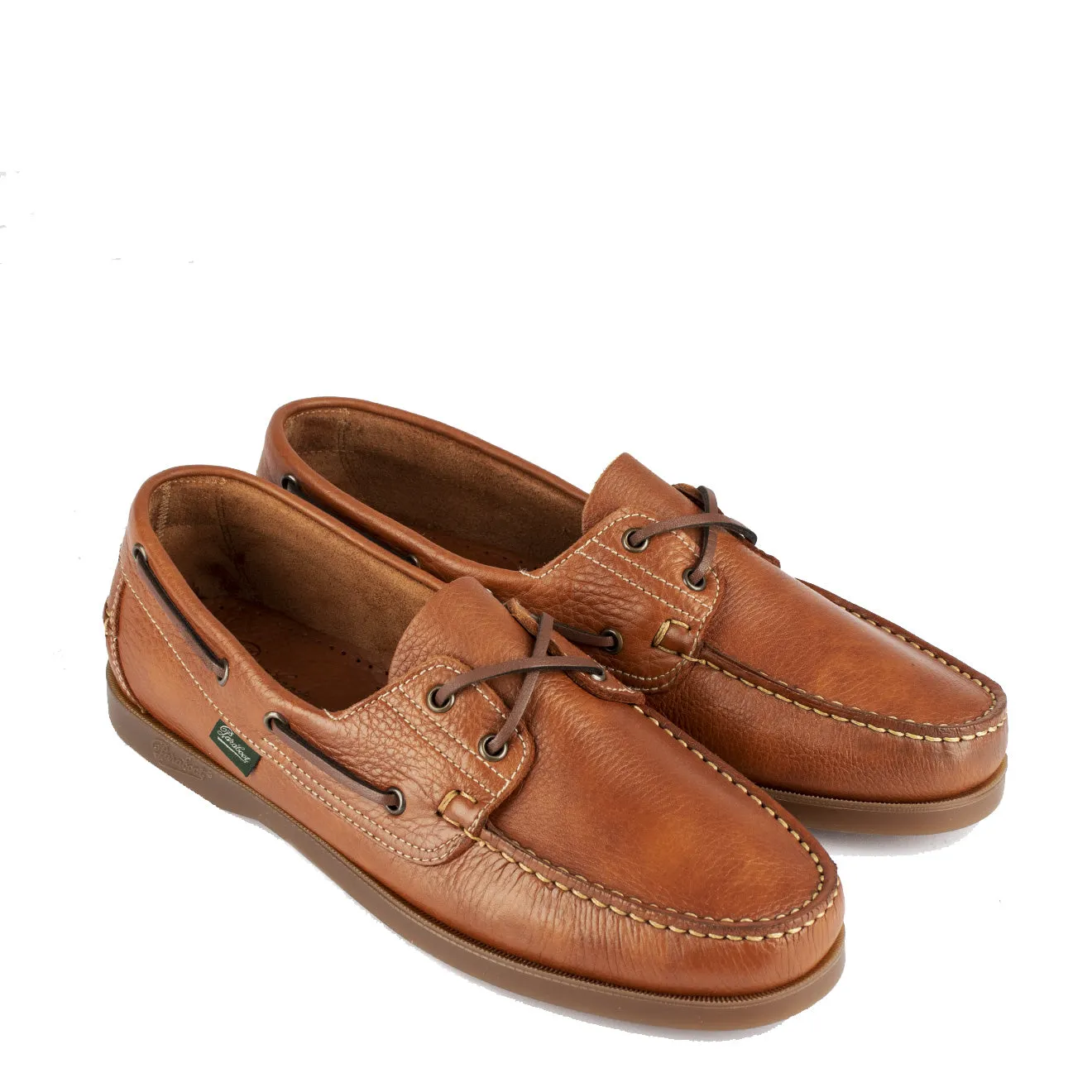 Paraboot Barth Tan Grained Leather