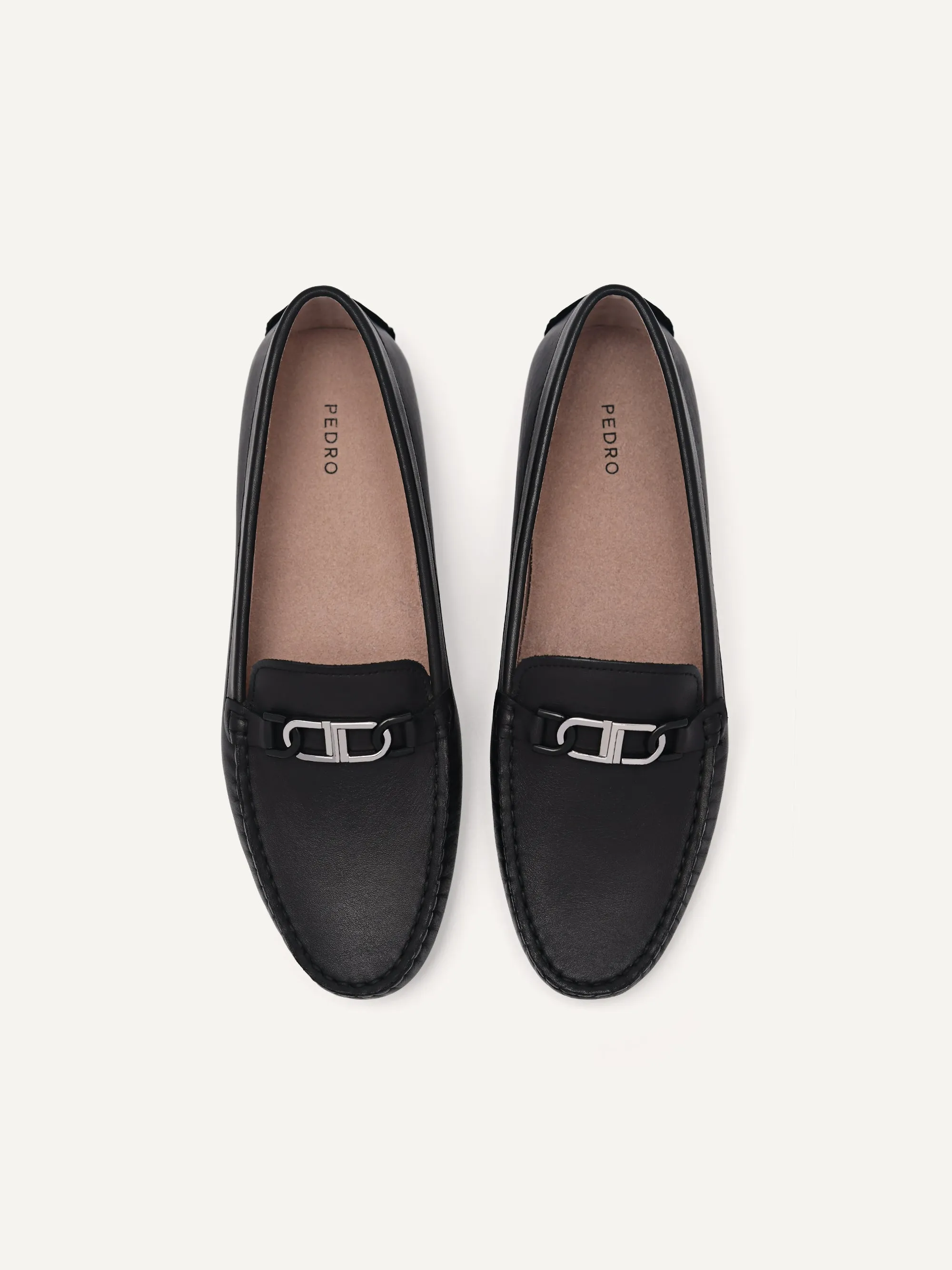 PEDRO Icon Leather Moccasins